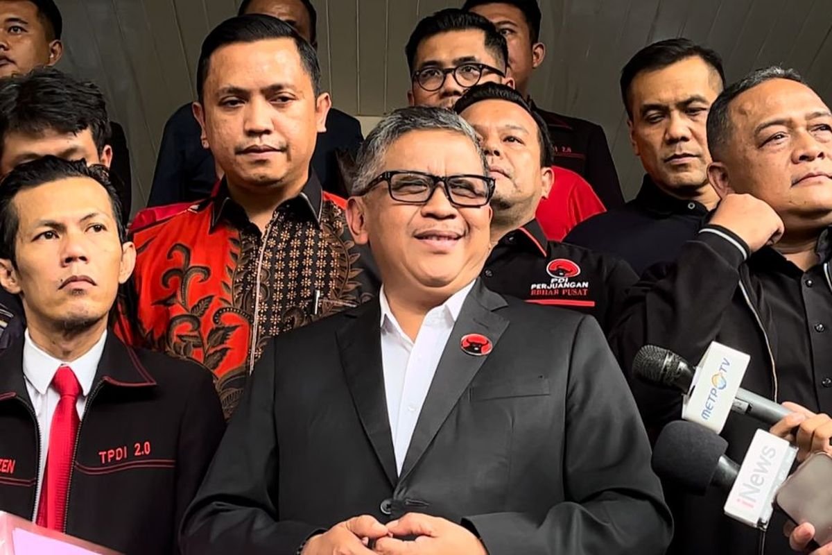 Pernyataan Perdana Hasto Kristiyanto Usai Ditetapkan Tersangka oleh KPK