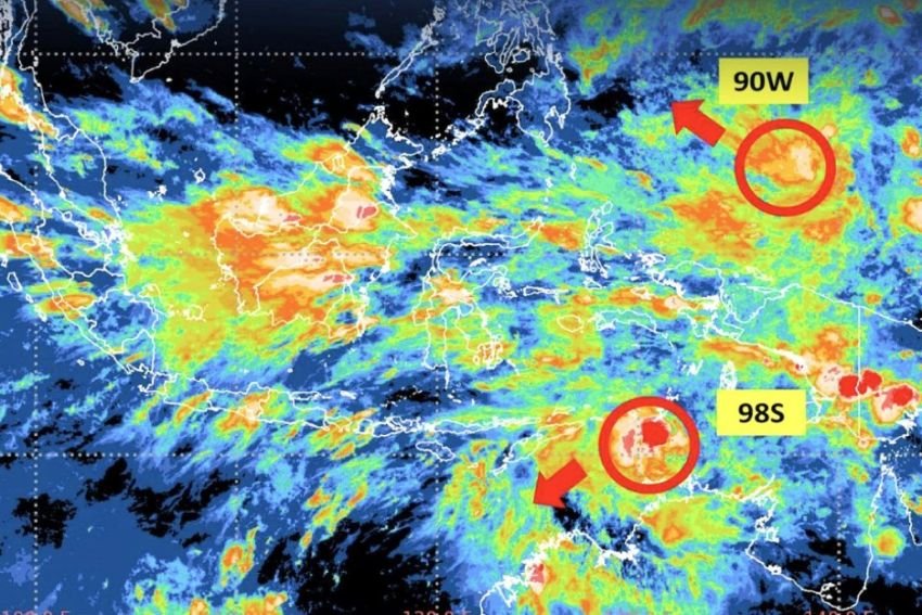 Deteksi Bibit Siklon Tropis 98S dan 99S: Peringatan Gelombang Tinggi di Samudra Hindia