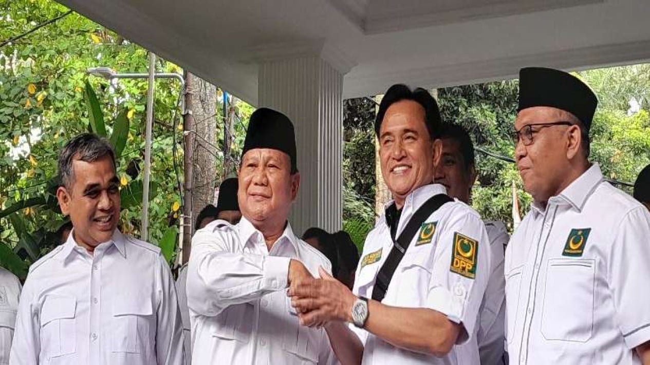 Relawan Yakin Indonesia Maju (YIM) Dorong Yusril Jadi Cawapres Prabowo