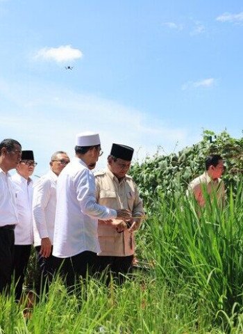 Prabowo Subianto Apresiasi Inovasi Ketahanan Pangan Ustaz Adi Hidayat
