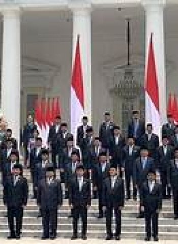 Gaya Para Menteri Ucapkan Selamat Lebaran ke Prabowo di Istana: Momen Kebersamaan di Hari Raya