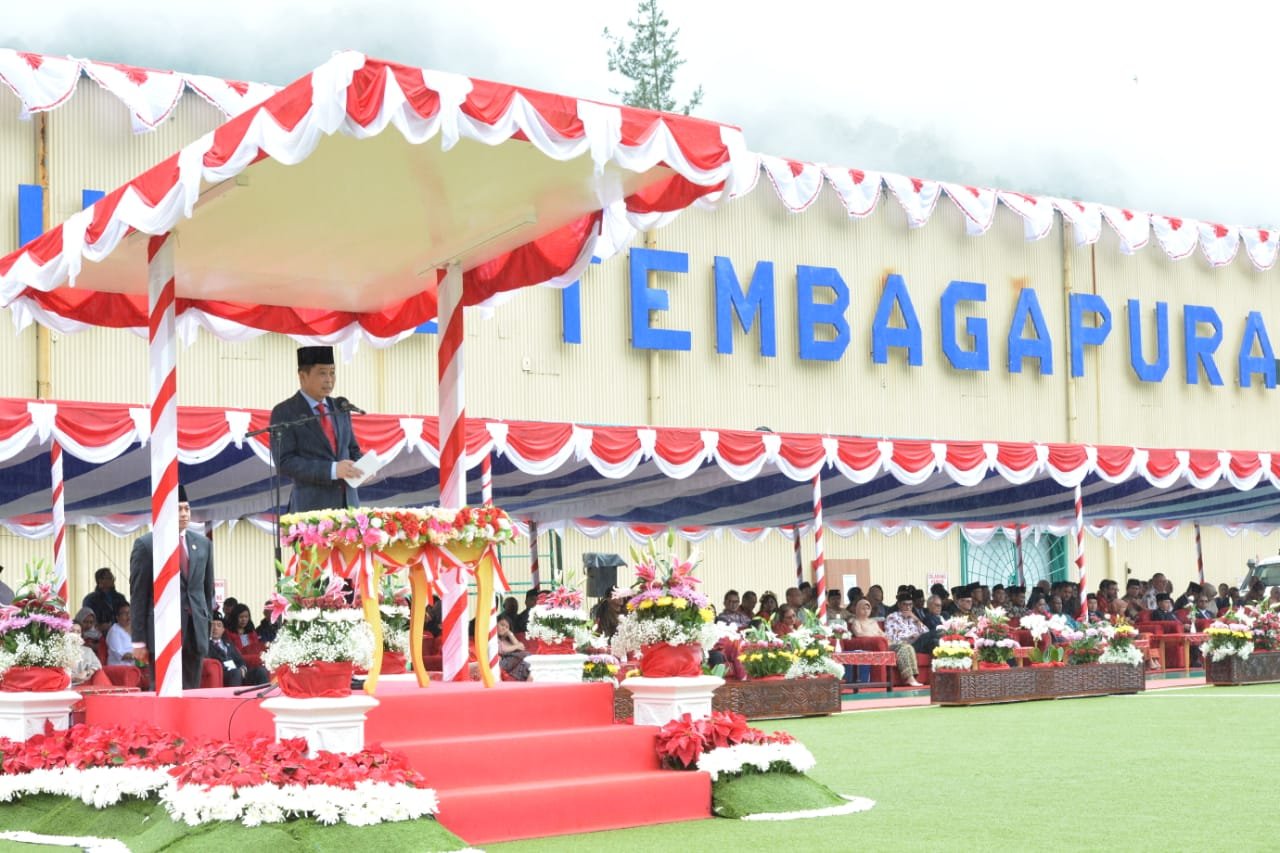 Freeport Rayakan HUT RI di Ketinggian, Fokus pada Hilirisasi dan Keberagaman Budaya
