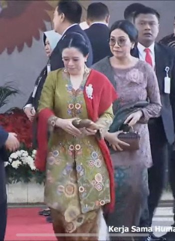 Megawati Diwakili Puan dalam Sidang Tahunan MPR 2025