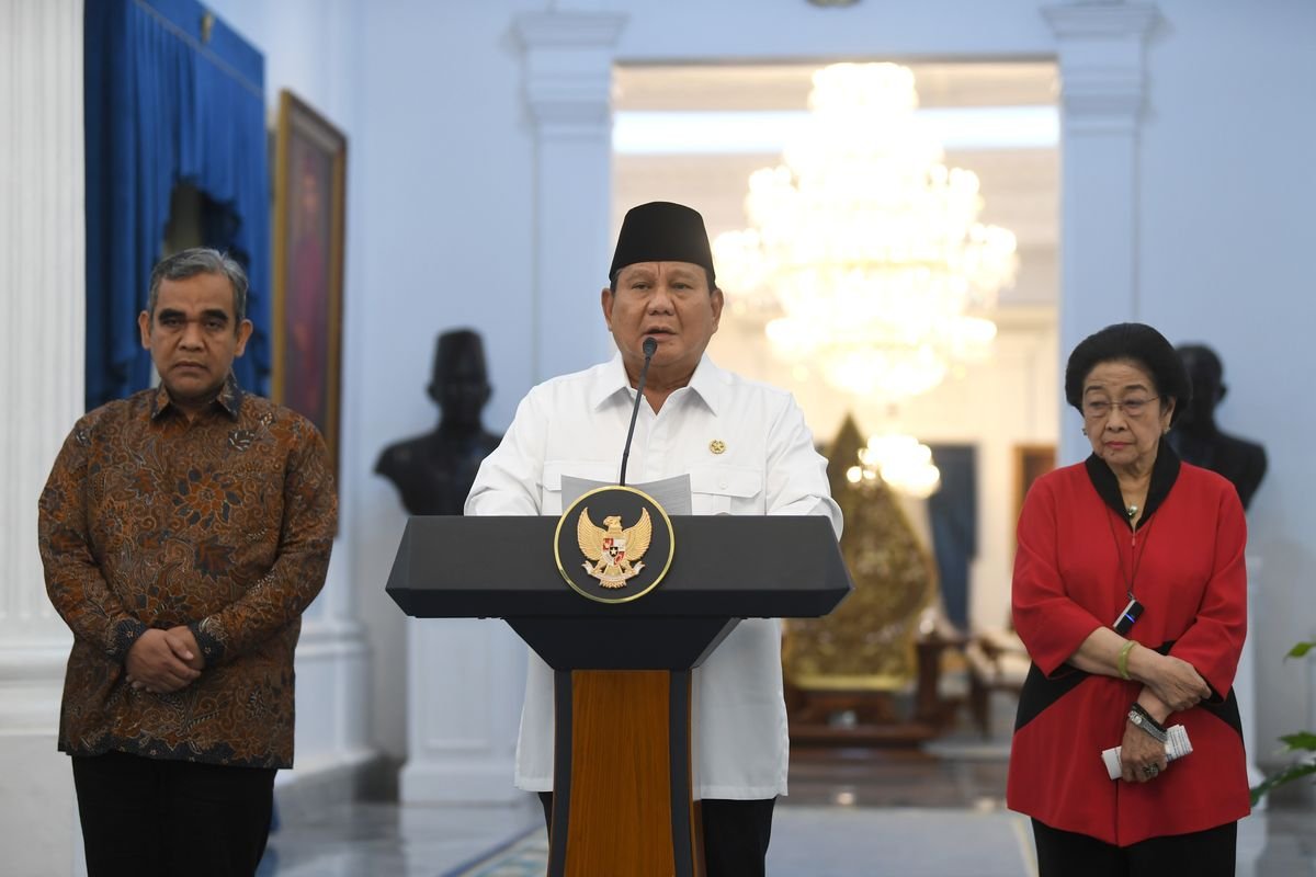 Ganjar Tegaskan Kehadiran Megawati di Istana untuk Kepentingan Bangsa