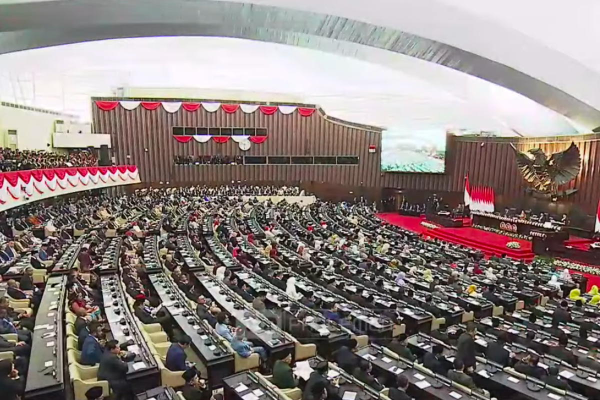 604 dari 732 Anggota Hadir di Sidang Tahunan MPR 2025