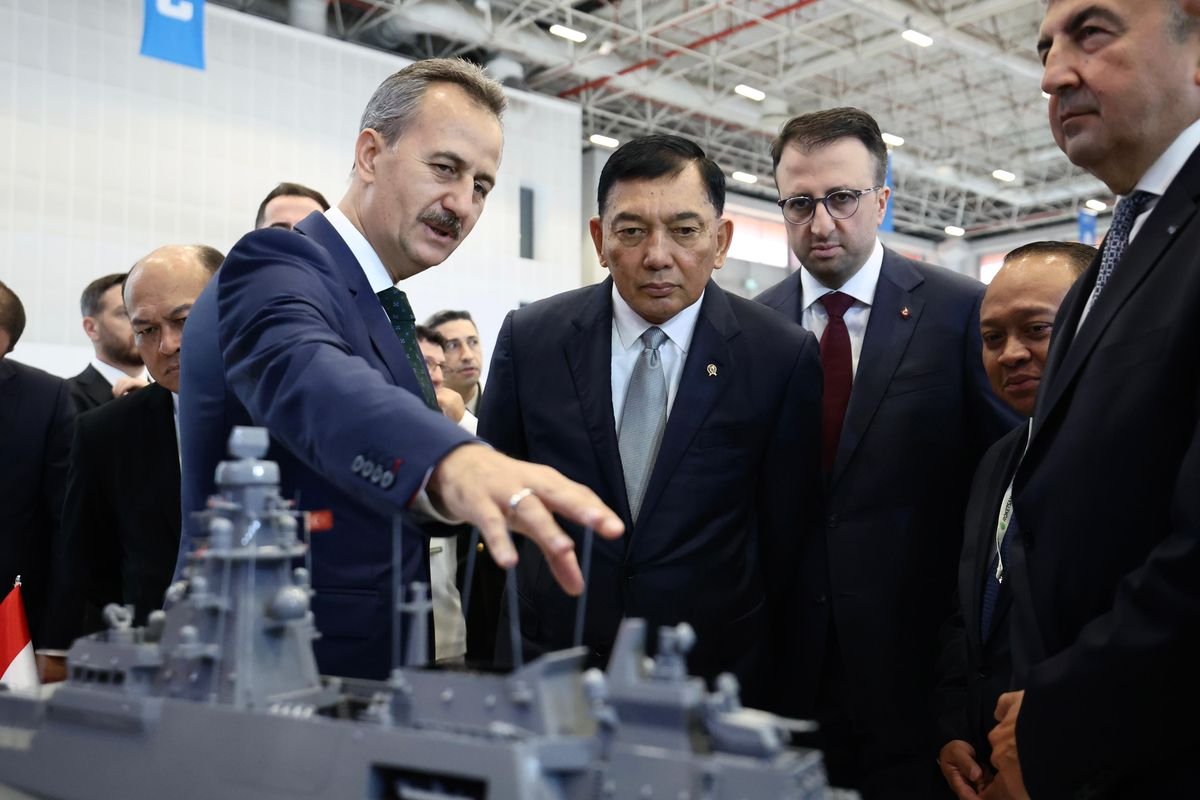 Kemenhan Teken MoU Pengadaan Dua Kapal Fregat dari Turki