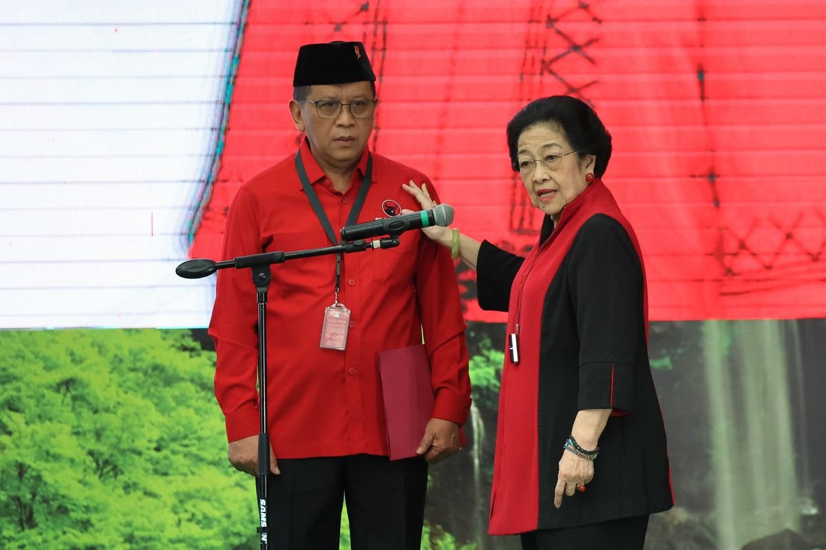 Hasto Kristiyanto Kembali Menjabat Sekjen, Puan Maharani Harap PDI-P Semakin Solid