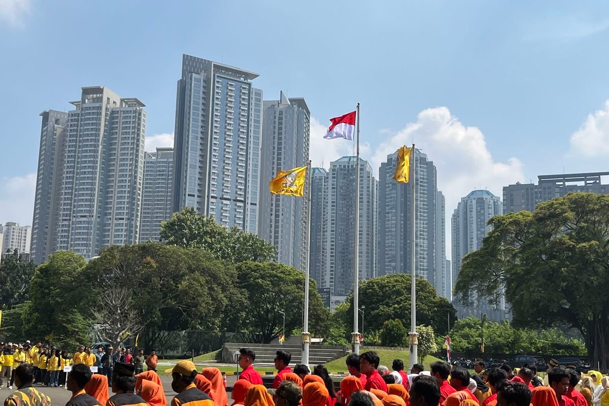 Golkar Gelar Upacara HUT ke-80 RI di DPP Slipi, Tanpa Kehadiran Ketua Umum Bahlil