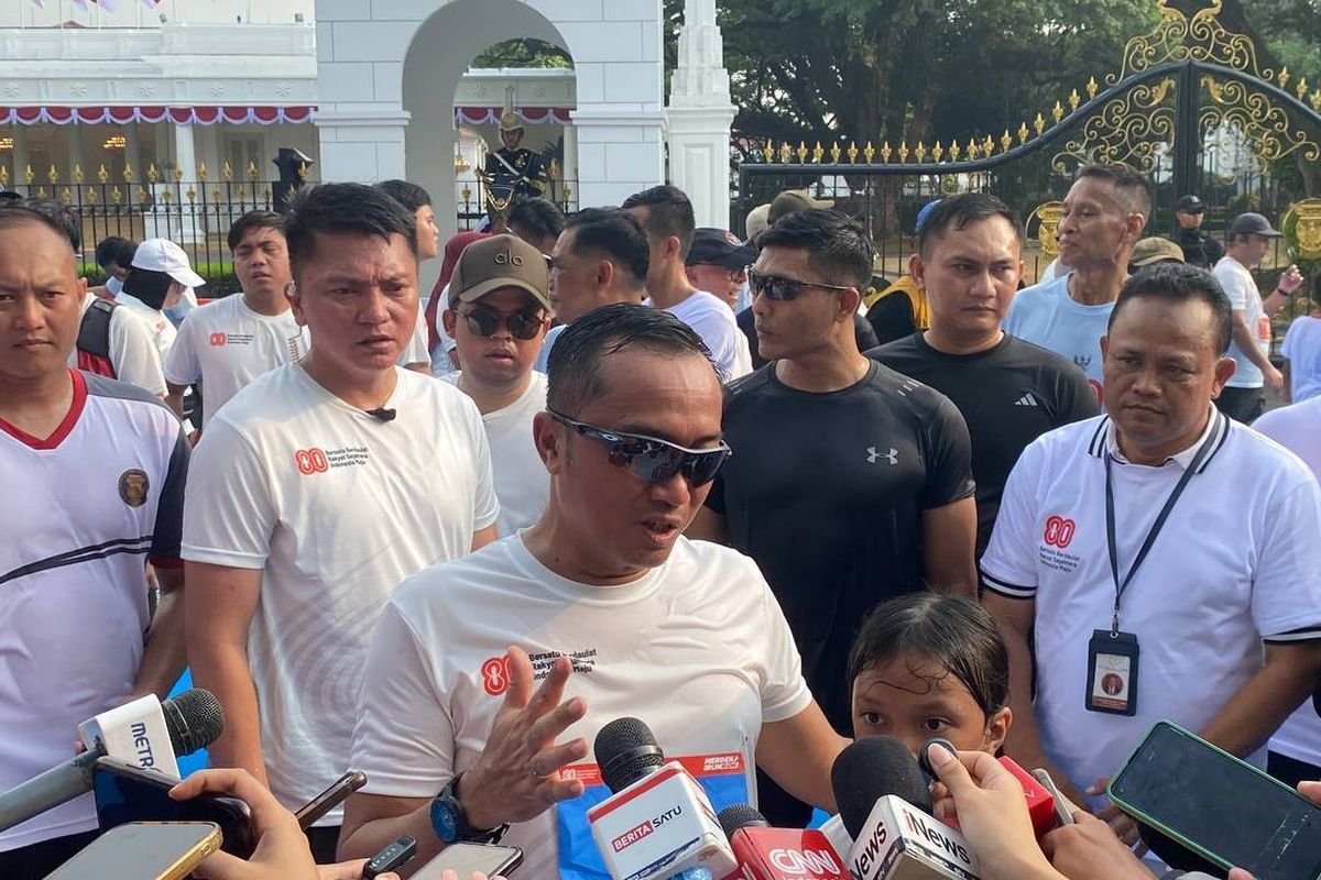 Menteri Kabinet Merah Putih Ramaikan Merdeka Run 2025 di Istana Merdeka