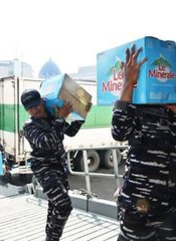 Le Minerale Salurkan Bantuan Air Bersih, Wujudkan Komitmen Sebagai Merek Nasional