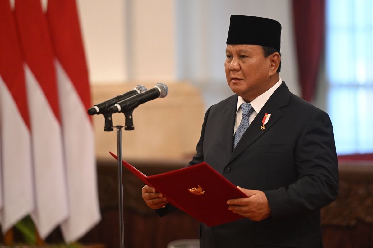 Prabowo Subianto Resmikan Badan Pengelola Investasi Danantara di Istana Merdeka