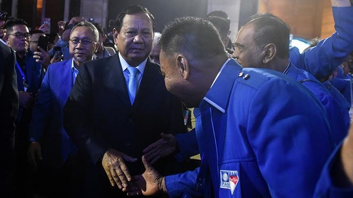 Prabowo dan Gibran Hadiri Penutupan Kongres VI Partai Demokrat