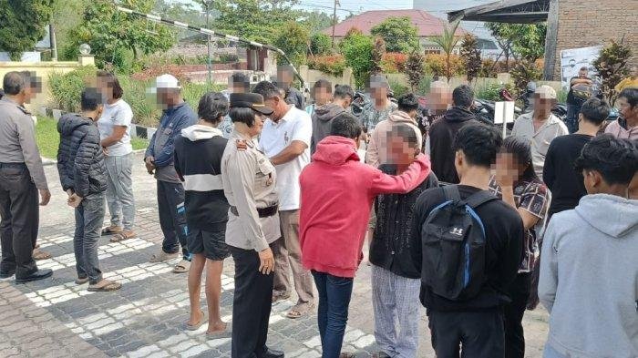 Polsek Cikarang Utara Gagalkan Tawuran Remaja: Belasan Remaja Dikembalikan ke Orang Tua
