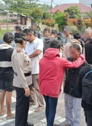 Polsek Cikarang Utara Gagalkan Tawuran Remaja: Belasan Remaja Dikembalikan ke Orang Tua