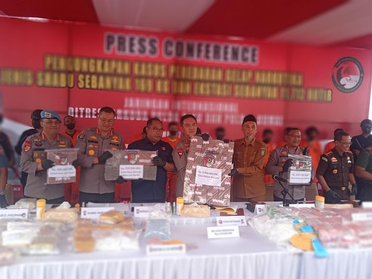 Pengungkapan Jaringan Narkoba di Bogor: Polisi Sita 21 Kilogram Sabu