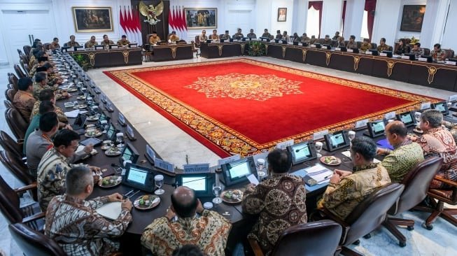 Sidang Kabinet Paripurna: Para Menteri Kabinet Merah Putih Hadiri Arahan Presiden Prabowo