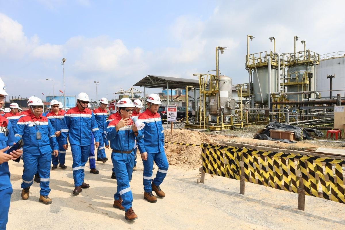 Dirut Pertamina Tinjau Zona Rokan, Dorong Inovasi Teknologi untuk Genjot Produksi Migas