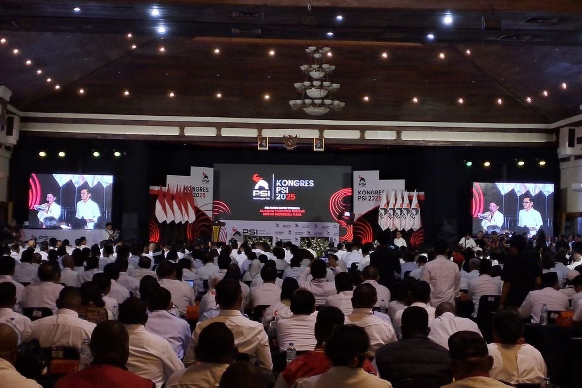 Prabowo Subianto Akan Berpidato di Kongres PSI Hari Kedua