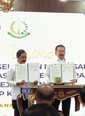 Langkah Krusial dalam Pengelolaan Barang Sitaan, Kemenkumham Serahkan 59 Rupbasan ke Kejaksaan RI