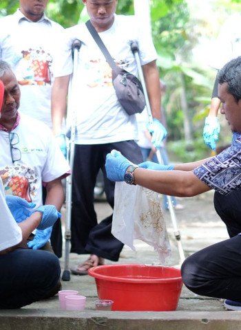 Inisiatif Pegadaian Dengan Pelatihan Membatik dan Pemasaran untuk Difabel di Bantul