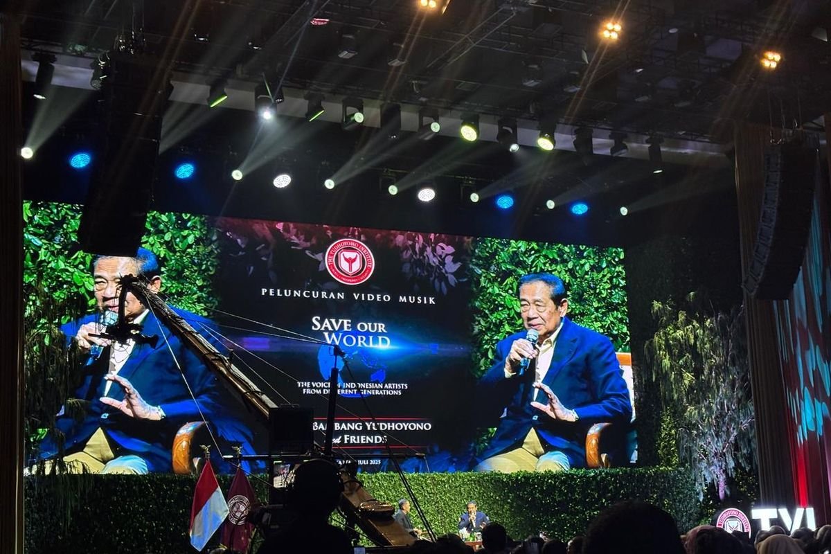 SBY dan 35 Musisi Indonesia Perkenalkan Karya Video Musik "Save Our World"