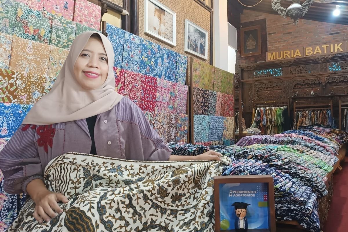 Pertamina Pertapreneur Menggugah Kemandirian Lewat Batik Muria Kudus
