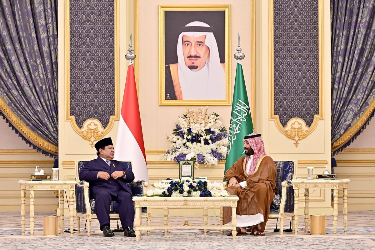Prabowo dan Putra Mahkota Arab Saudi Sepakat Mengecam Tindakan Israel