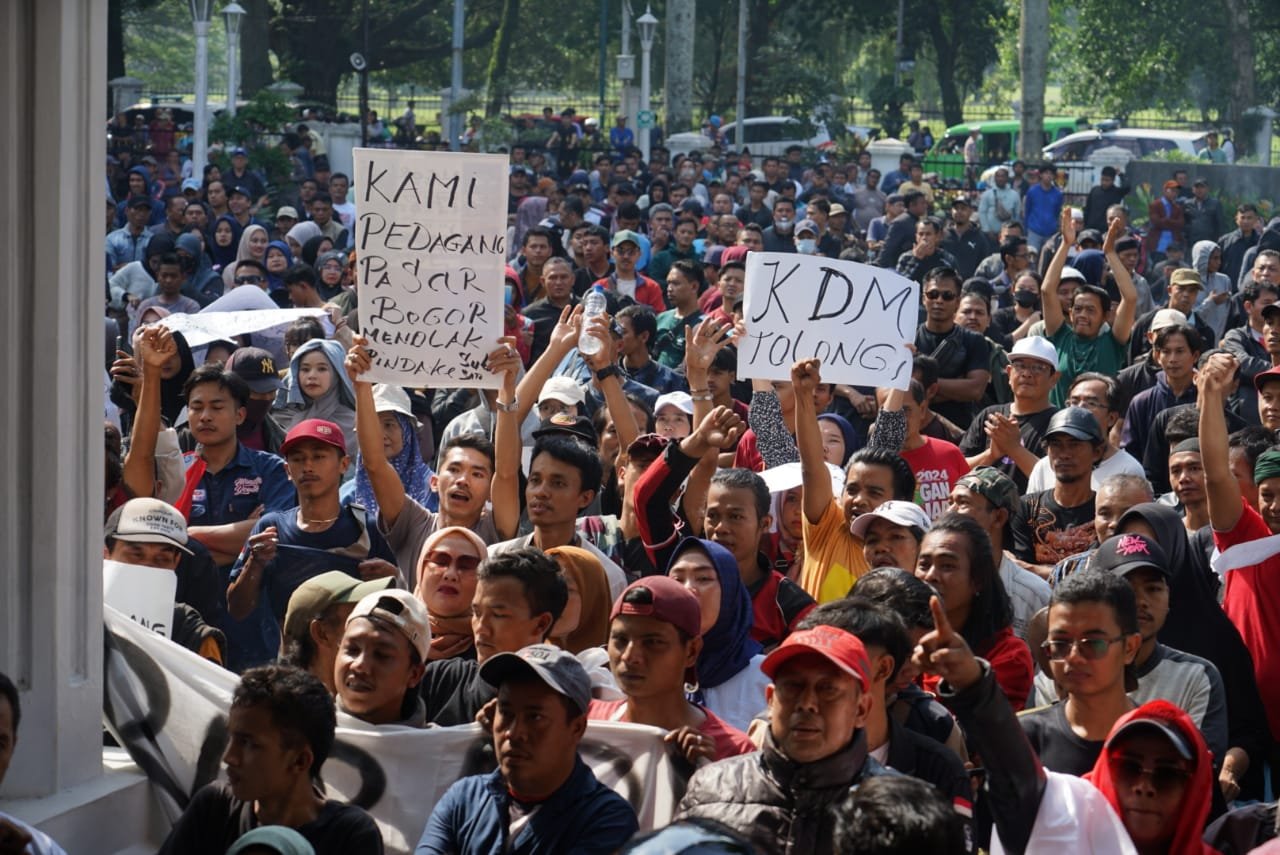 Pedagang Pasar Bogor Menggempur Balaikota: Menolak Relokasi dengan Tegas