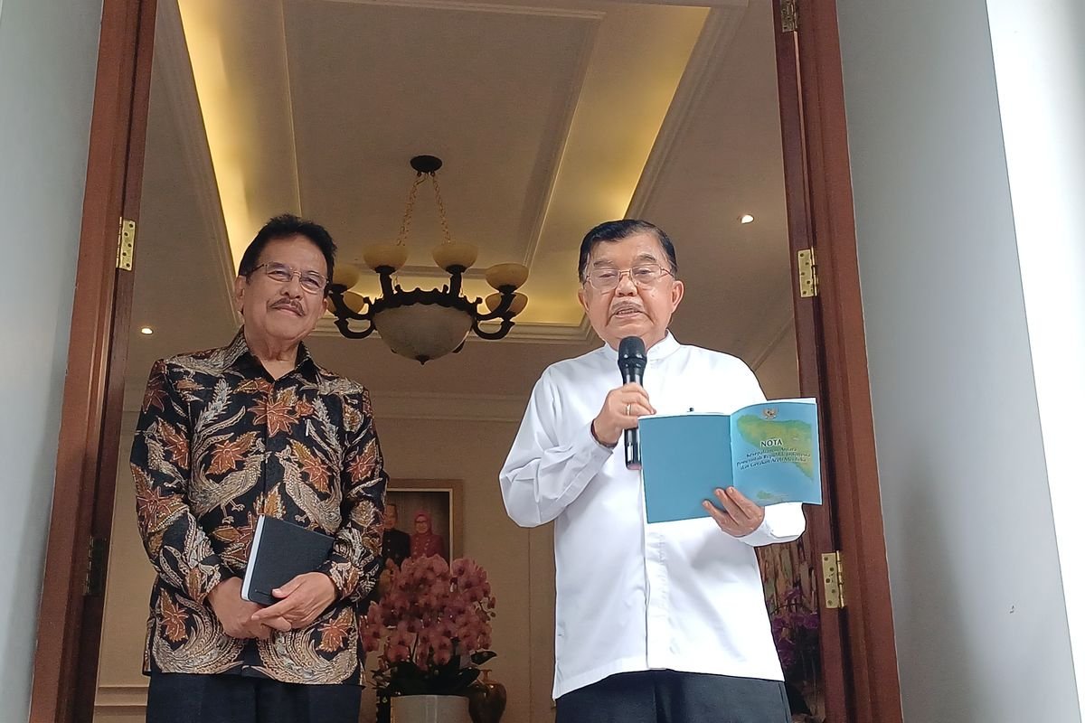 Keputusan Mendagri Terkait Empat Pulau Aceh Masuk Sumut Dinilai Cacat Formil oleh Jusuf Kalla