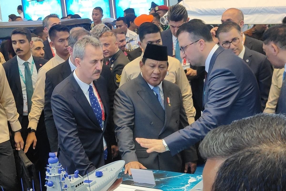 Kunjungan Prabowo ke Gerai Industri Pertahanan Turki Pembuat Drone dan Penembak Rudal