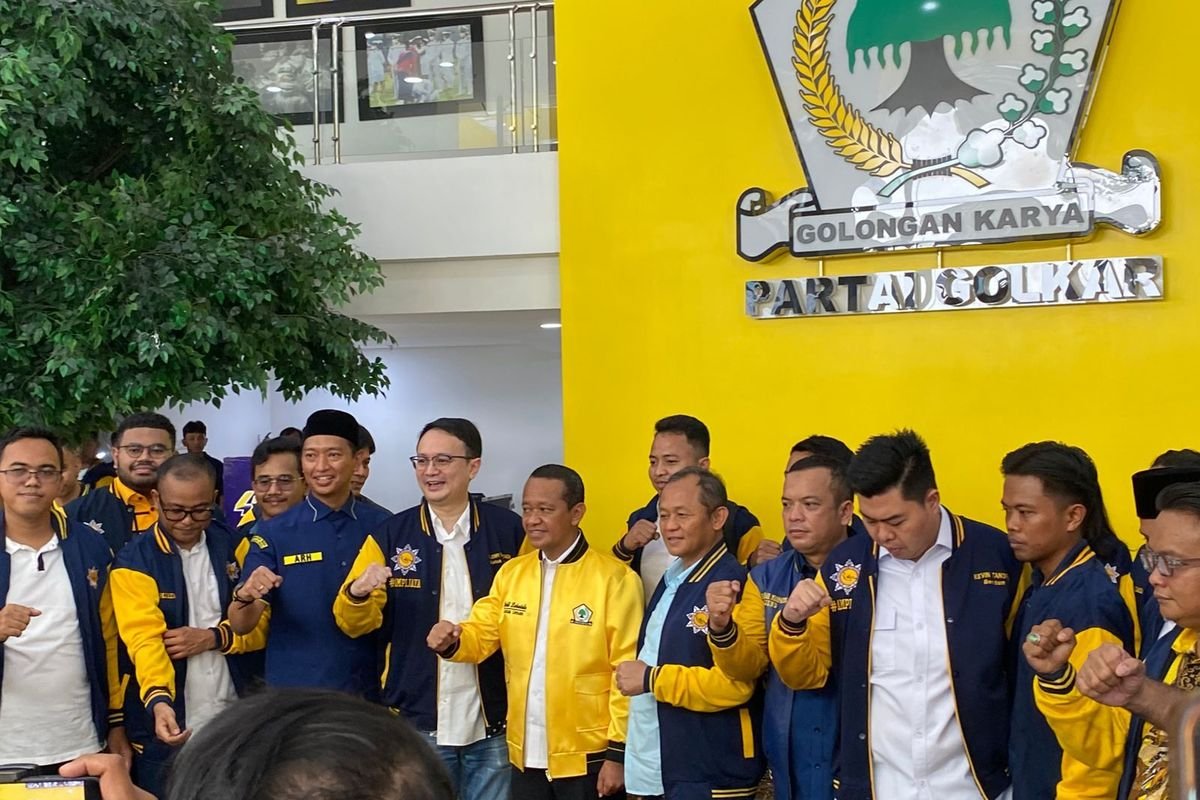 Gabungnya 150 Kader HMI dan PMII ke AMPI Dinilai Bahlil sebagai Jalan Menuju Ketua Umum Golkar