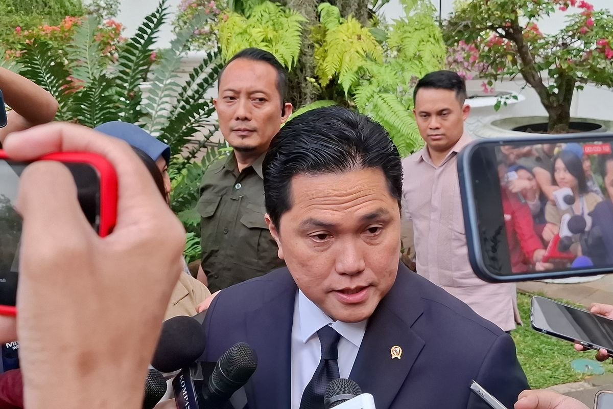 Erick Thohir Tegaskan Tetap di Kursi Menteri BUMN