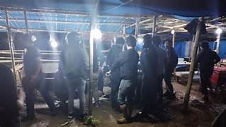 Polisi Olah TKP Penembakan Tiga Anggota Saat Penggerebekan Sabung Ayam di Lampung