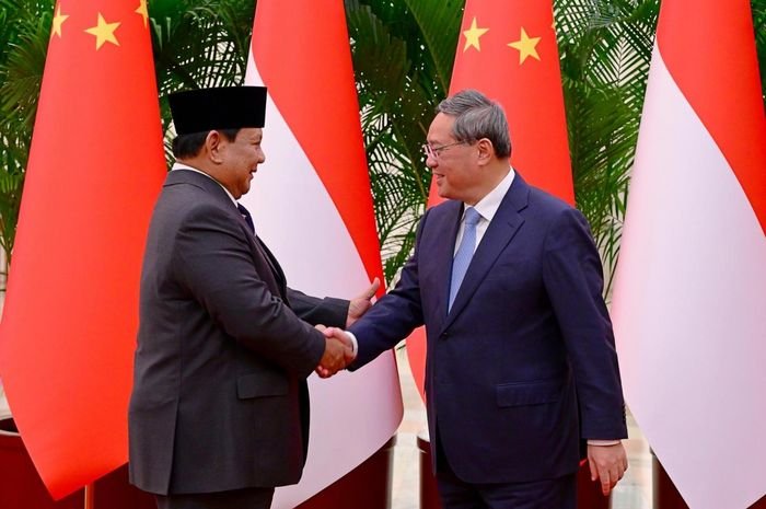 Pertemuan Bersejarah: PM Tiongkok Li Qiang dan Presiden Prabowo di Istana Merdeka
