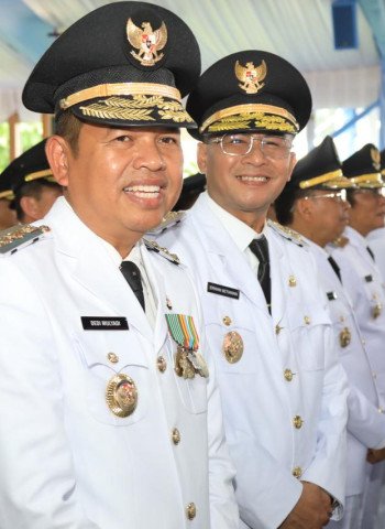 Gubernur Jawa Barat Dedi Mulyadi Meninjau Pendidikan Kedisiplinan di Rindam III Siliwangi