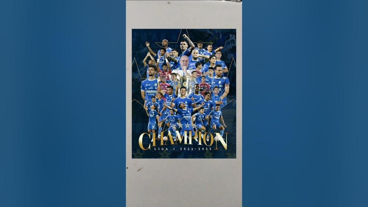 Persib Bandung Ukir Sejarah Baru: Juara Liga 1 2024/25 di Era Kompetisi Reguler