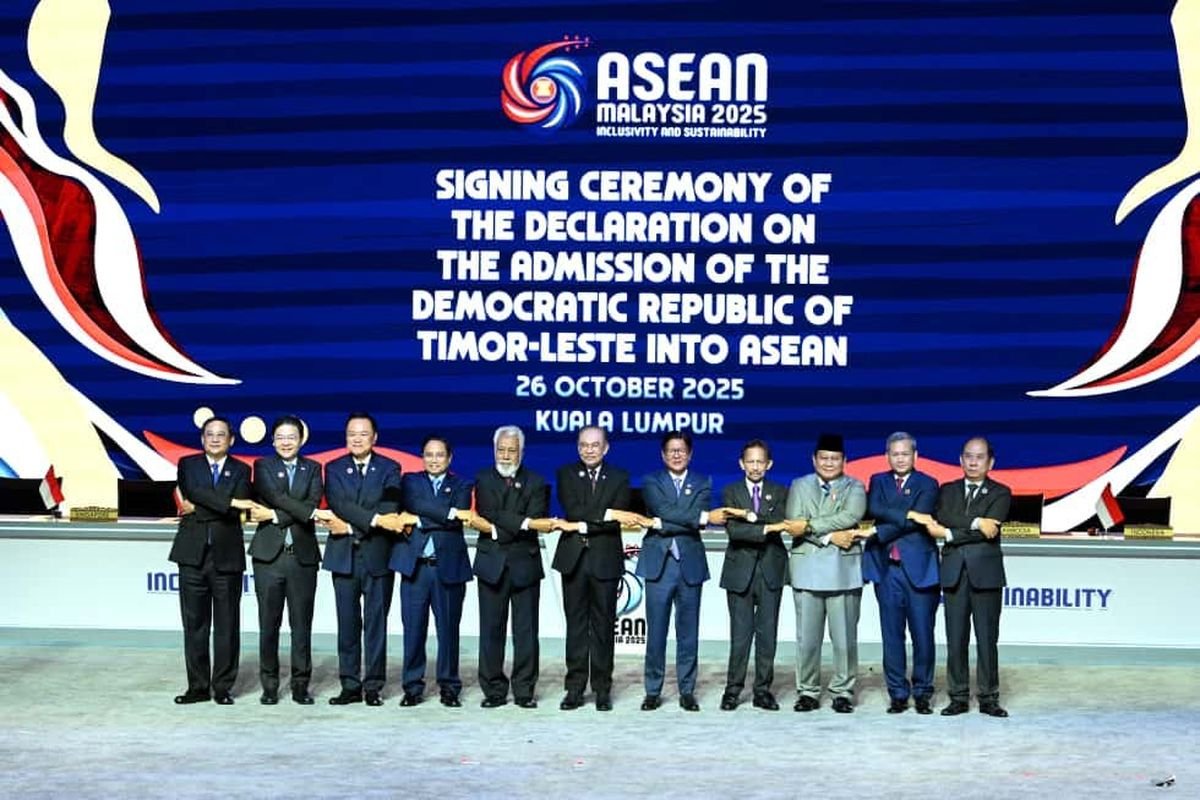 Prabowo Tandatangani Penerimaan Timor Leste sebagai Anggota ke-11 ASEAN