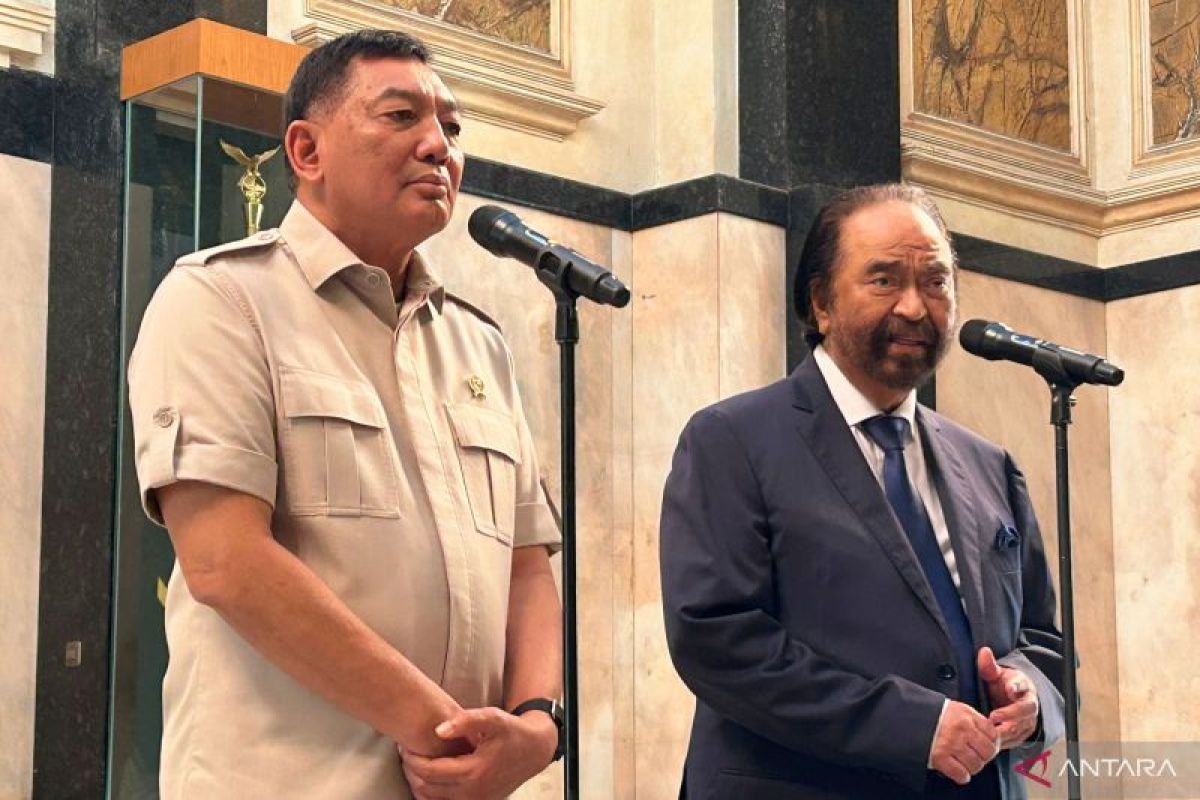 Kunjungan Surya Paloh ke Kemenhan: Pertemuan Bersejarah dengan Sjafrie Sjamsoeddin