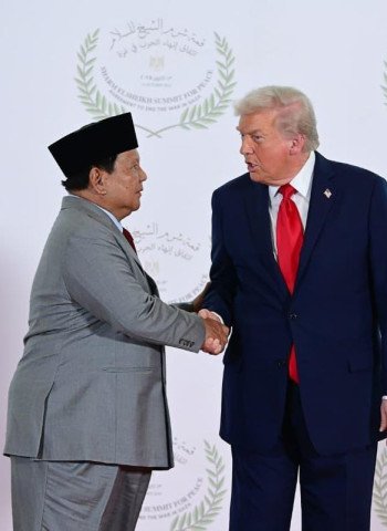Prabowo di KTT Perdamaian Gaza: Pujian Trump dan Komitmen untuk Palestina