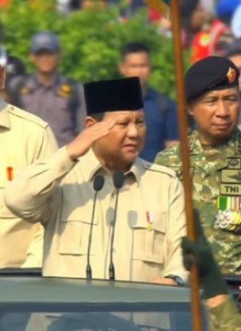 Prabowo: TNI Harus Berperan dalam Menjaga Kekayaan Negara untuk Menghapus Kemiskinan