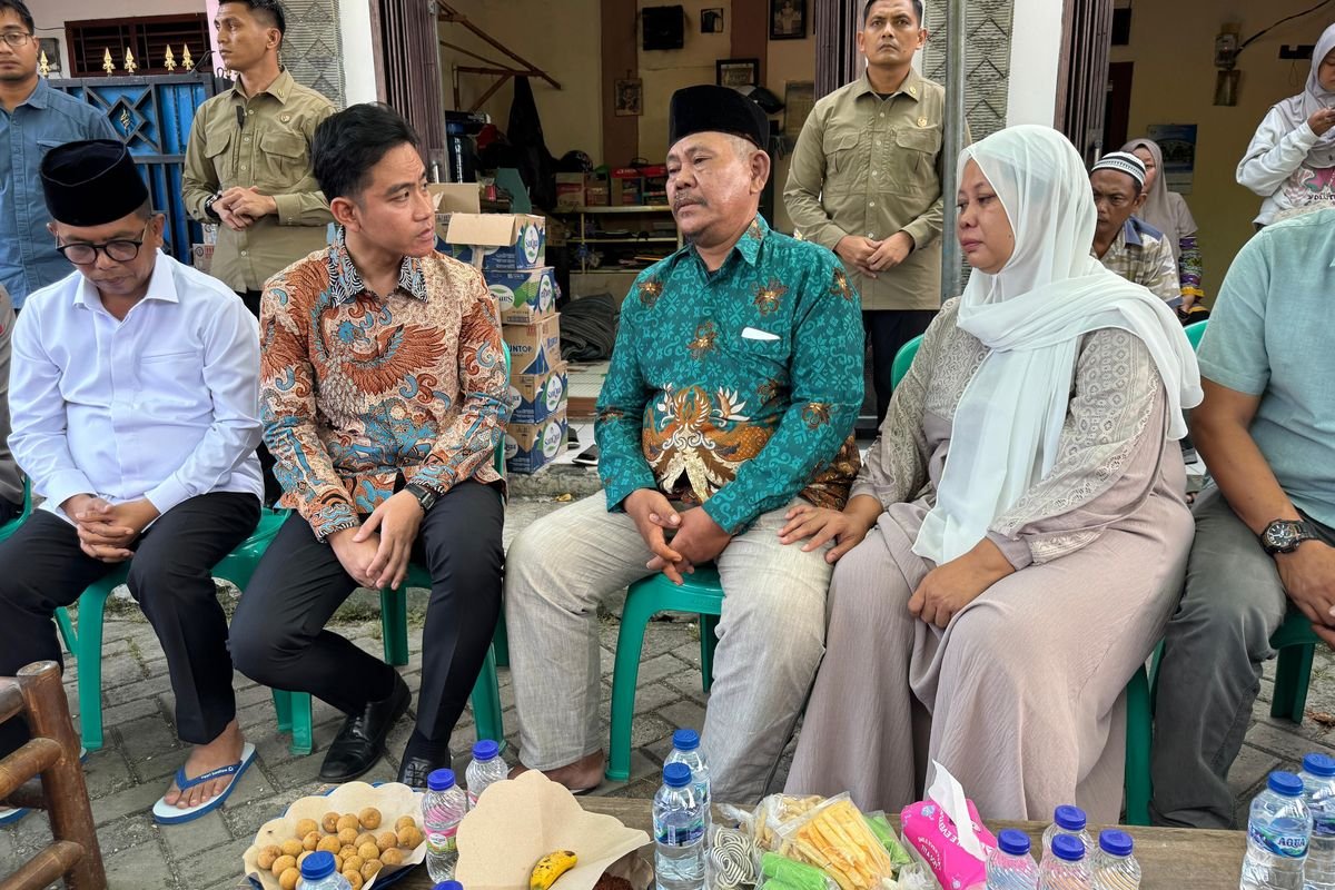 Wapres Gibran Rakabuming Takziah ke Kediaman Andika Lutfi Falah
