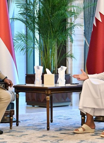 Presiden Prabowo Subianto Bertemu Emir Qatar, Indonesia Tegaskan Dukungan bagi Kedaulatan Doha