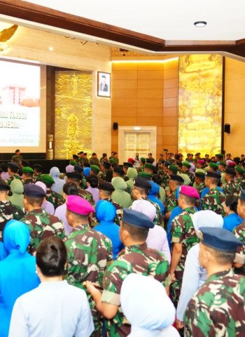 177 Perwira Tinggi TNI Naik Pangkat: Dominasi Angkatan Laut