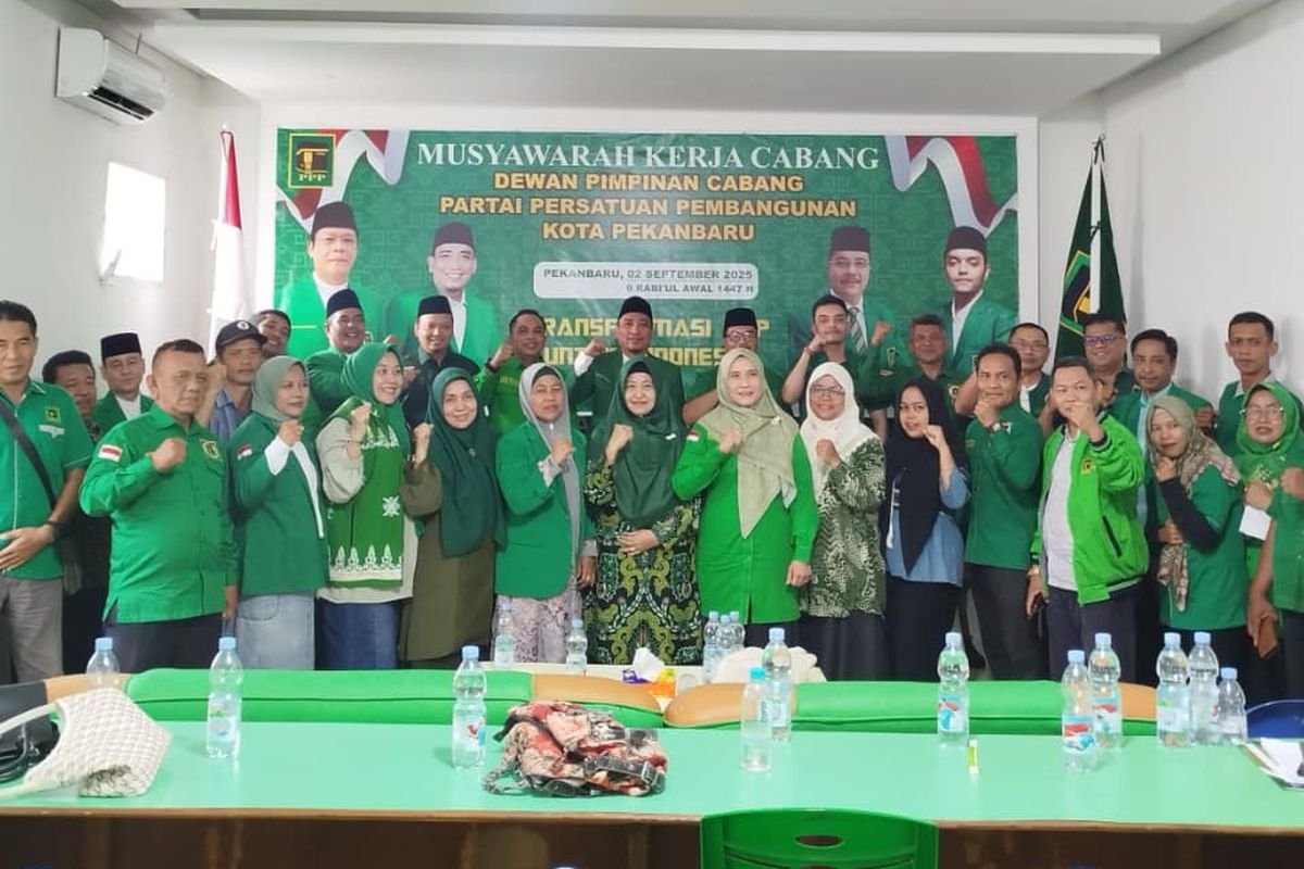 PPP Pekanbaru Dukung Mardiono Kembali Pimpin Partai pada Muktamar X