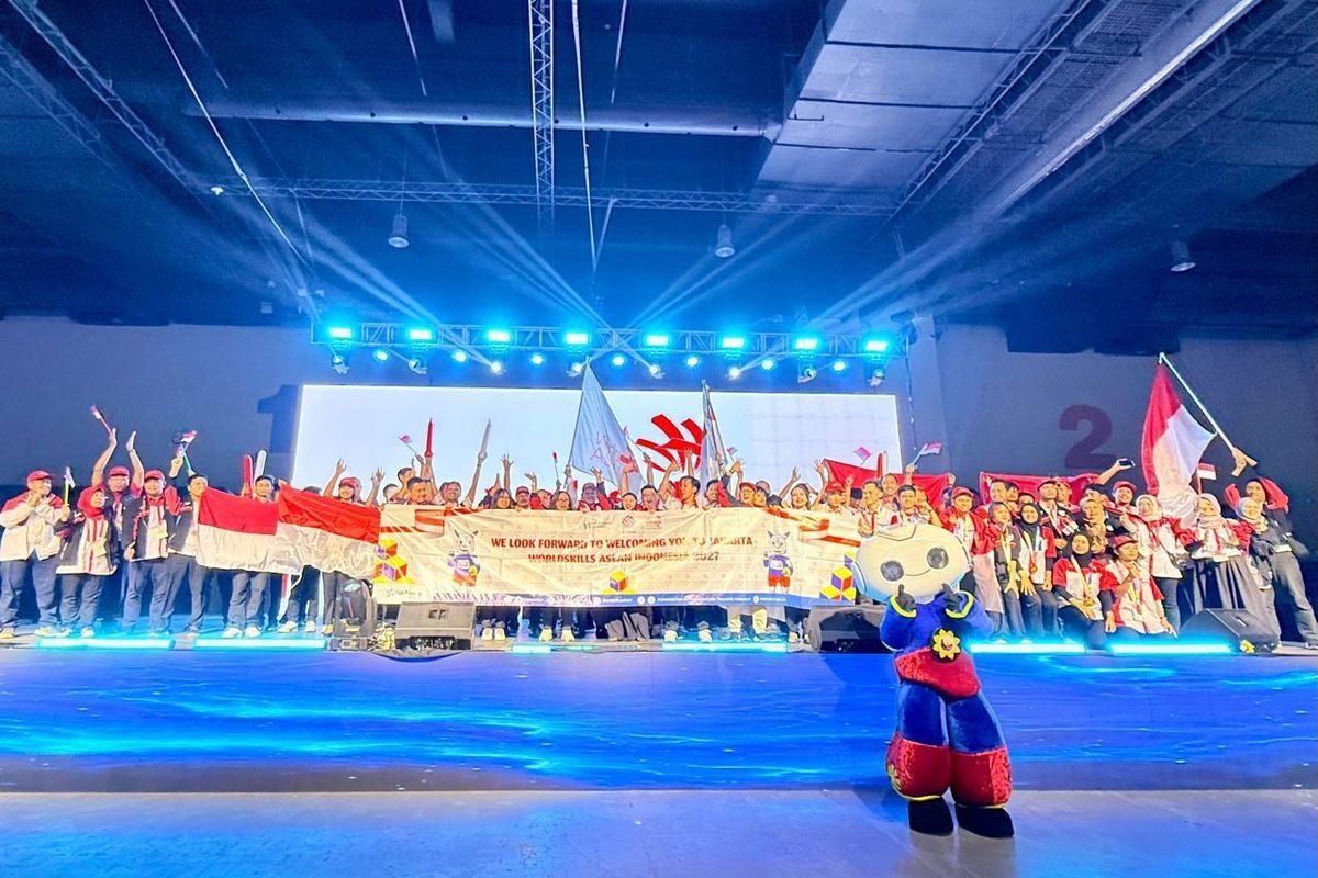Delegasi Indonesia Torehkan Prestasi di The 14th WorldSkills ASEAN Competition 2025