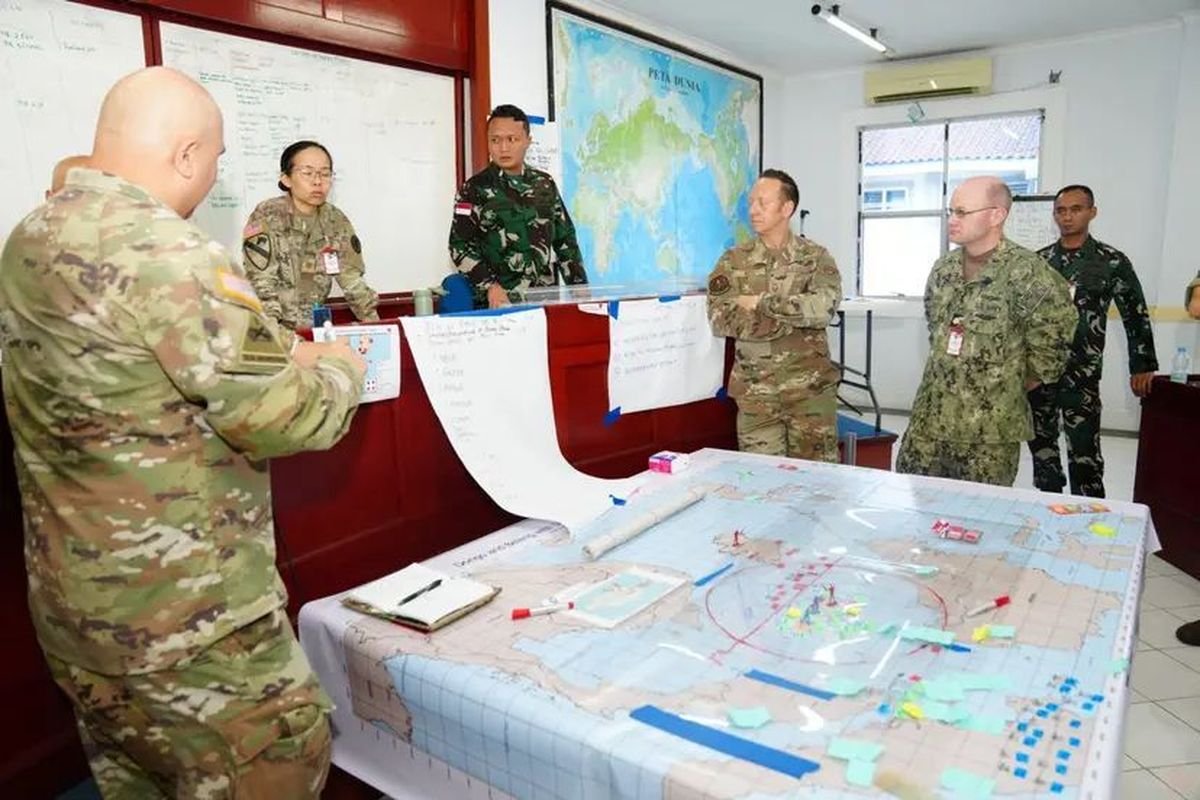 Super Garuda Shield 2025, 13 Negara Ikuti Latihan Staf di Seskoal Jakarta