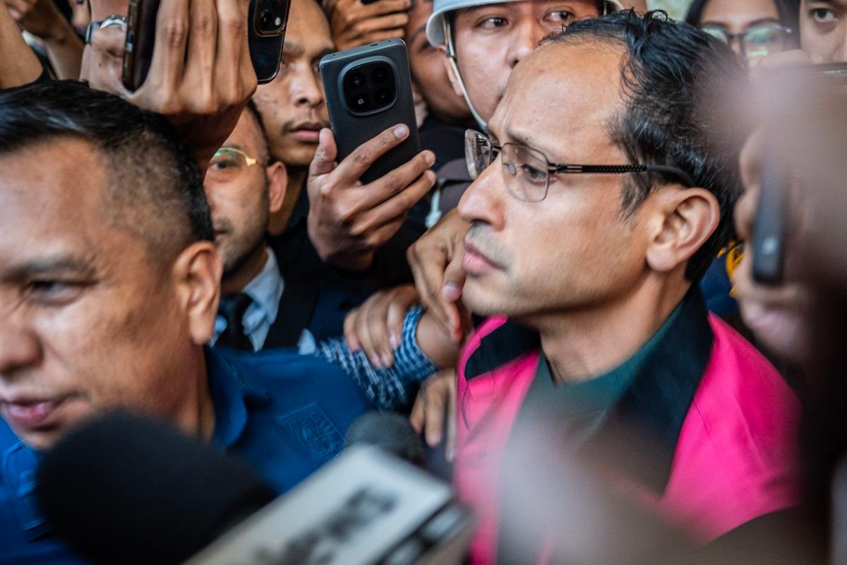 Nadiem Makarim Beri Pesan untuk Keluarga di Tengah Kasus Chromebook