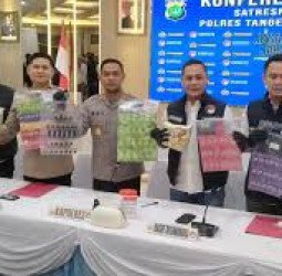 Polisi Ringkus WN China di Tangsel, Sita 207 Cartridge Berisi Cairan Etomidate